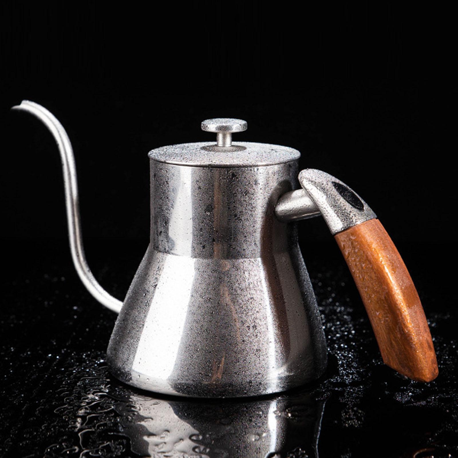 Coffee Tea Gift - 注ぐケトル キャンプ コーヒーポット ハンドル付き ティーポット コーヒー