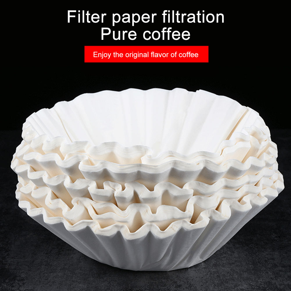 50/100 個バスケットコーヒーフィルター交換用ホワイトコ - Coffee Tea Paper Cups のレビューと価格