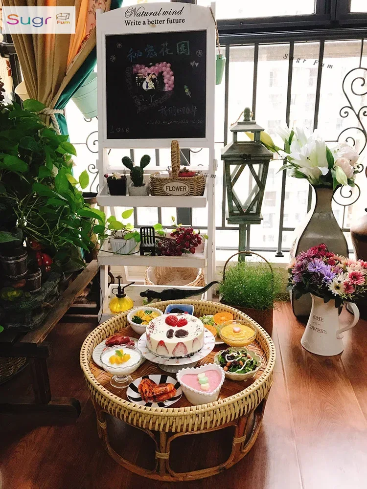 タイのラタンコーヒーテーブル、出窓用ティーテーブル、竹製家庭 - Coffee Tea Thai のレビューと価格