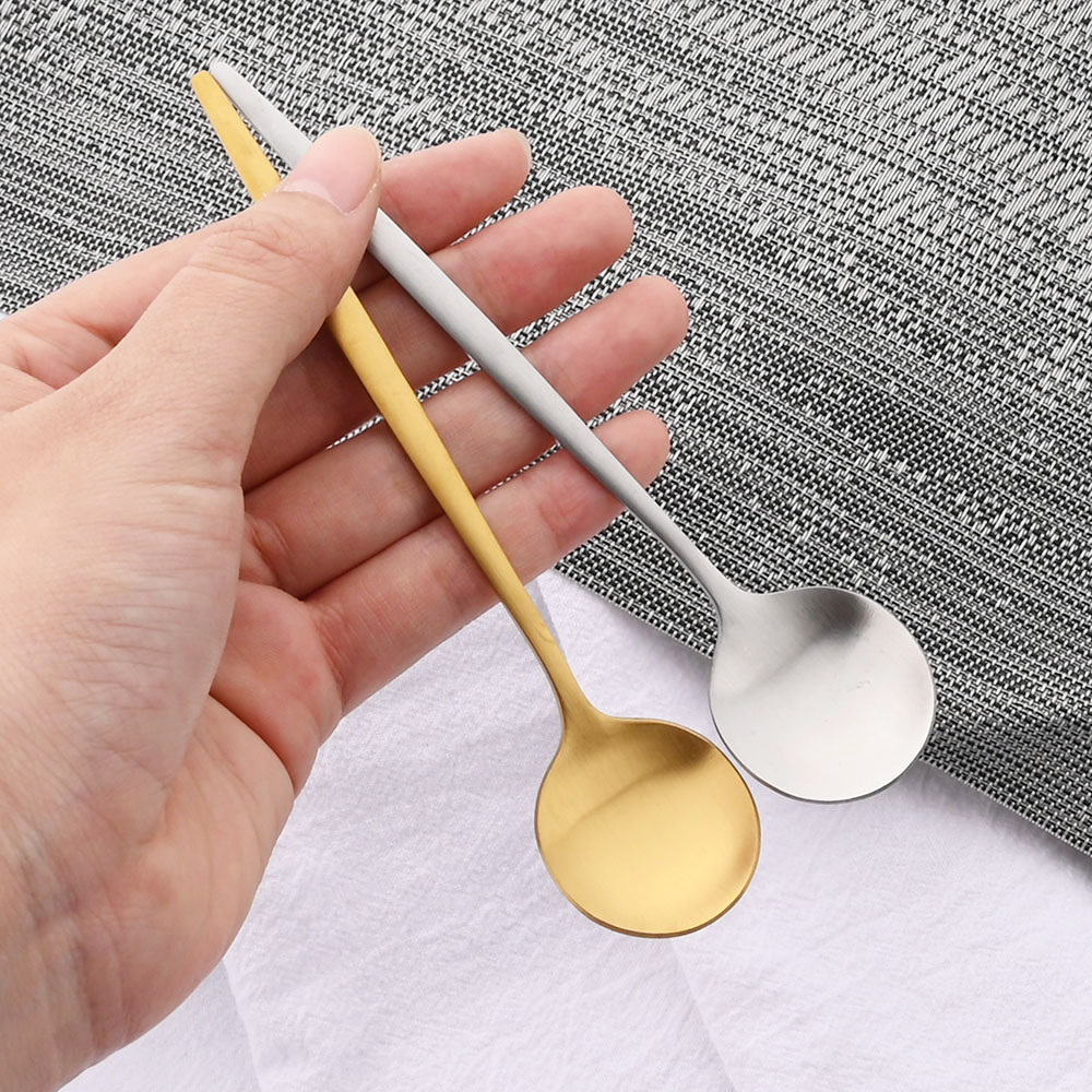 6 個茶コーヒーかき混ぜミニスプーン小さなマットステンレス鋼 - Coffee Tea Sugar Set のレビューと価格