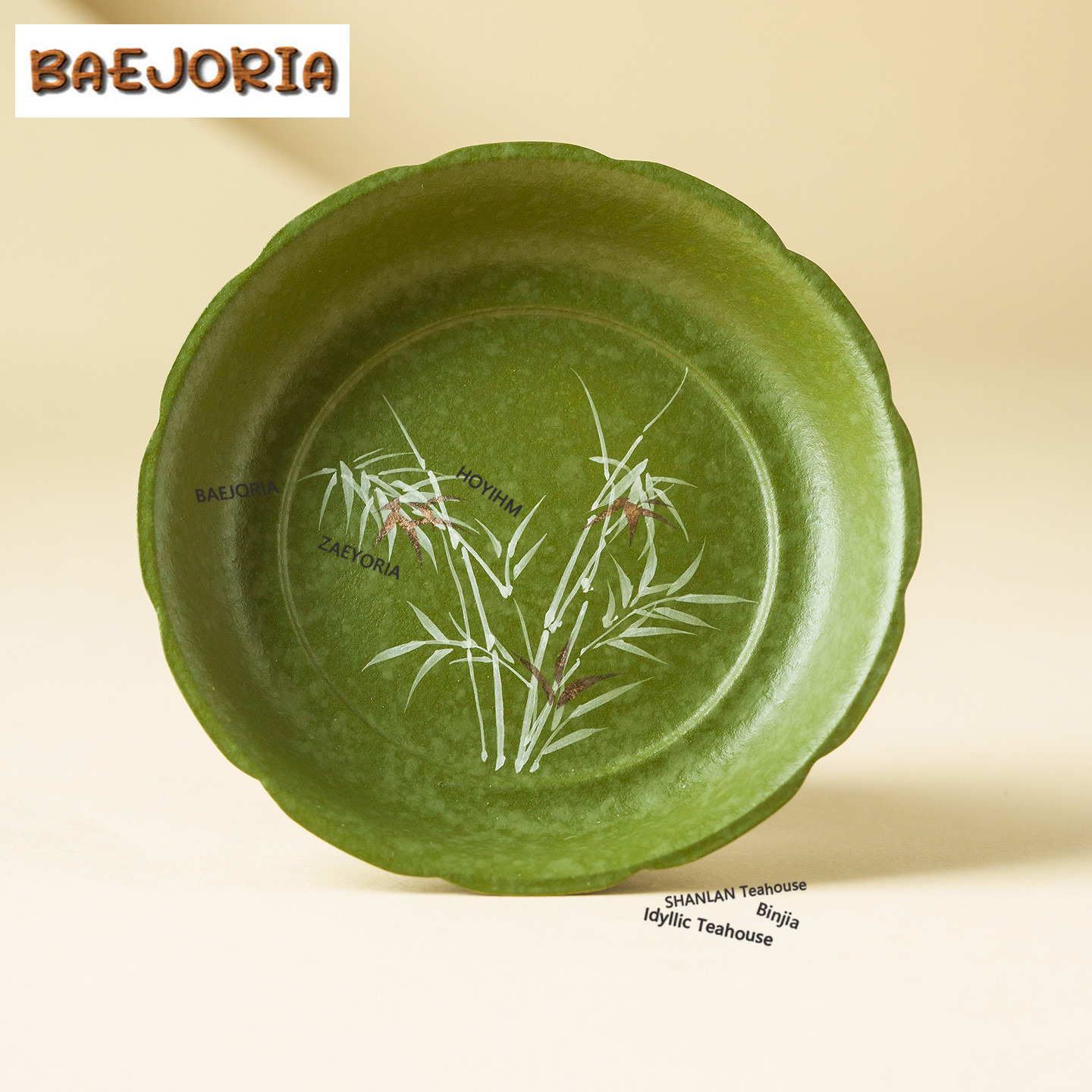 BAEJORIA 手描き竹製ポットホルダー、茶杯用防熱マット - Bamboo Tea Tray のレビューと価格