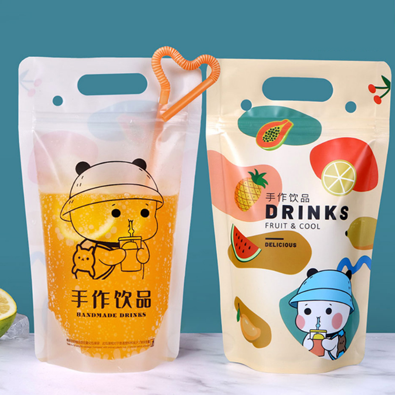 ジュース、コーヒー、ミルクティー用の透明飲料包装袋のカスタム - Coffee Tea のレビューと価格