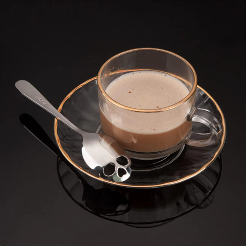 1 個コーヒースプーンクリエイティブスカル形状ティースプーン - Coffee Tea Sugar Set のレビューと価格